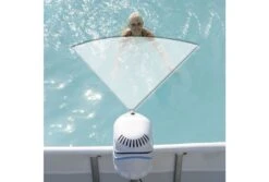 Splash-X Aqua Jet 50 Jetstream -Bestway Zwembaden Winkel aqua jet 50 jetstream in gebruik illustratie