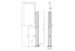 AstralPool Rainbow Solar Buitendouche | Antraciet 7 AstralPool Rainbow Solar Buitendouche | Antraciet -Bestway Zwembaden Winkel astralpool rainbow solar buitendouche antraciet 4