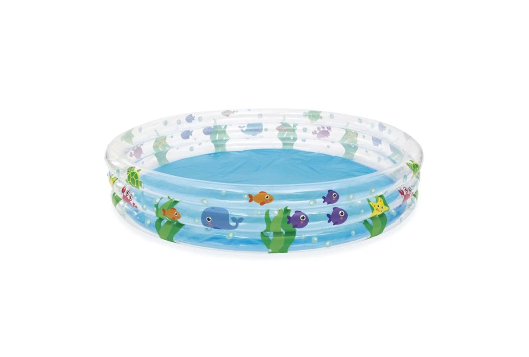 Bestway Deep Dive Opblaasbaar Kinderbad | Ø 183 X 33 Cm 1 Bestway Deep Dive Opblaasbaar Kinderbad | Ø 183 X 33 Cm