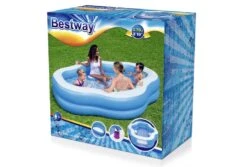 Bestway Splashview Opblaasbaar Zwembad | 270 X 198 X 51 Cm -Bestway Zwembaden Winkel bestway familiebad plusvorm splashview 270 doos