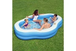Bestway Splashview Opblaasbaar Zwembad | 270 X 198 X 51 Cm -Bestway Zwembaden Winkel bestway familiebad plusvorm splashview 270 mensen 2