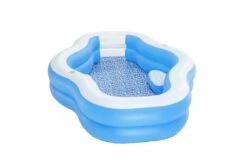 Bestway Splashview Opblaasbaar Zwembad | 270 X 198 X 51 Cm -Bestway Zwembaden Winkel bestway familiebad plusvorm splashview 270 rechtsom