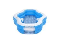 Bestway Splashview Opblaasbaar Zwembad | 270 X 198 X 51 Cm -Bestway Zwembaden Winkel bestway familiebad plusvorm splashview 270 voor aanzicht