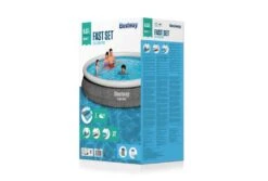 Bestway Fast Set Rotan Zwembad | Ø 457 X 84 Cm 9 Bestway Fast Set Rotan Zwembad | Ø 457 X 84 Cm -Bestway Zwembaden Winkel bestway fast set rotan doos 1 3