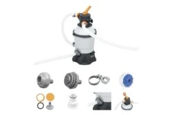 Bestway Flowclear Zandfilter 3,0 M³/u -Bestway Zwembaden Winkel bestway flowclear zandfilter 3 0 m u onderdelen