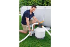 Bestway Flowclear Zandfilter 7,7 M³/u -Bestway Zwembaden Winkel bestway flowclear zandfilter 7 7 m u verstellen