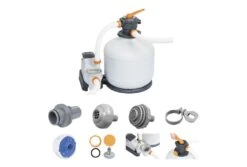 Bestway Flowclear Zandfilter 9,8 M³/u -Bestway Zwembaden Winkel bestway flowclear zandfilter 9 8 m u onderdelen