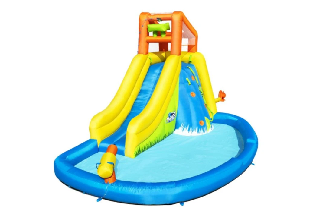 Bestway H2OGO! Mount Splashmore Opblaasbaar Waterpark 1 Bestway H2OGO! Mount Splashmore Opblaasbaar Waterpark