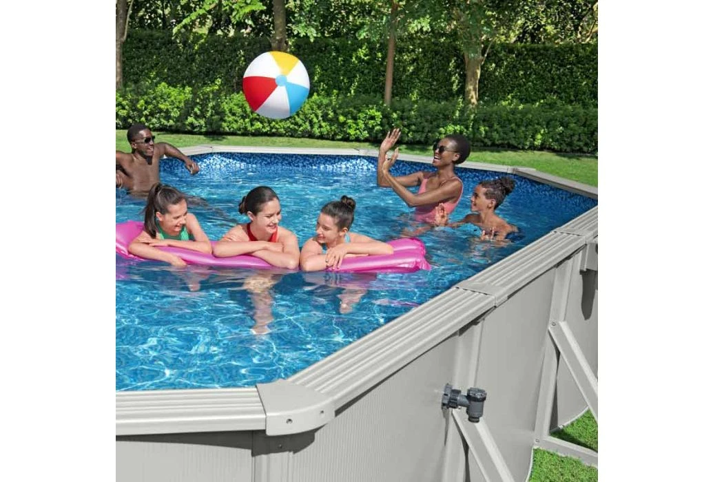 Bestway Hydrium Metalen Zwembad | 610 X 360 X 120 Cm 7 Bestway Hydrium Metalen Zwembad | 610 X 360 X 120 Cm - Afbeelding 7