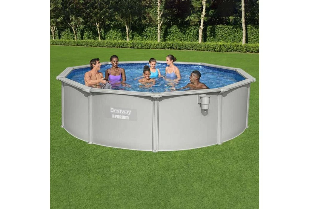 Bestway Hydrium Metalen Zwembad | Ø 460 X 120 Cm 8 Bestway Hydrium Metalen Zwembad | Ø 460 X 120 Cm - Afbeelding 8