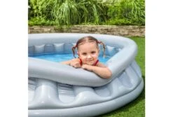 Bestway Kinderbad Space Ship | Ø 152 X 43 Cm 11 Bestway Kinderbad Space Ship | Ø 152 X 43 Cm -Bestway Zwembaden Winkel bestway kinderbad space ship met kind 2