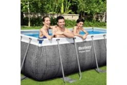 Bestway Power Steel Rotan Zwembad | 404 X 201 X 100 Cm -Bestway Zwembaden Winkel bestway power steel rotan 404 201 100 mensen 3