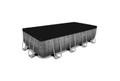 Bestway Power Steel Rotan Zwembad | 488 X 244 X 122 Cm -Bestway Zwembaden Winkel bestway power steel rotan 488 244 122 cover