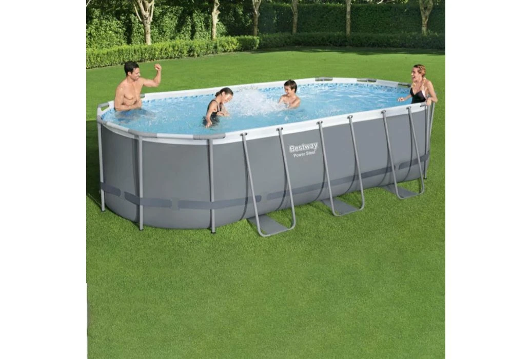 Bestway Power Steel Zwembad | 549 X 274 X 122 Cm 3 Bestway Power Steel Zwembad | 549 X 274 X 122 Cm - Afbeelding 3