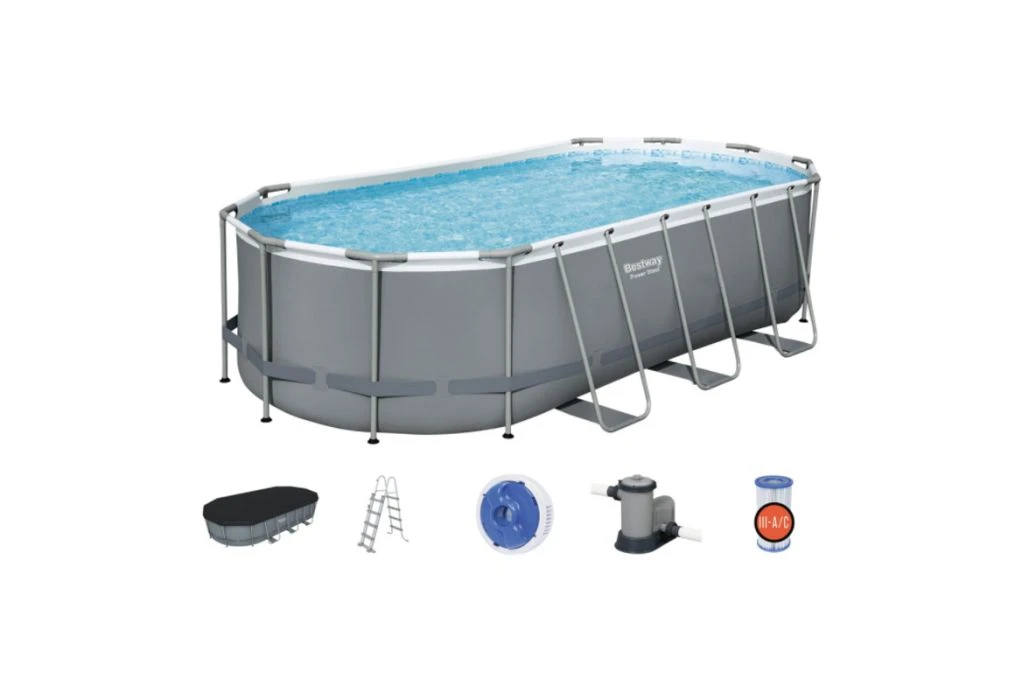 Bestway Power Steel Zwembad | 549 X 274 X 122 Cm 4 Bestway Power Steel Zwembad | 549 X 274 X 122 Cm - Afbeelding 4
