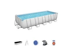 Bestway Power Steel Zwembad | 640 X 274 X 132 Cm -Bestway Zwembaden Winkel bestway power steel zwembad 640 x 274 x 132 cm onderdelen