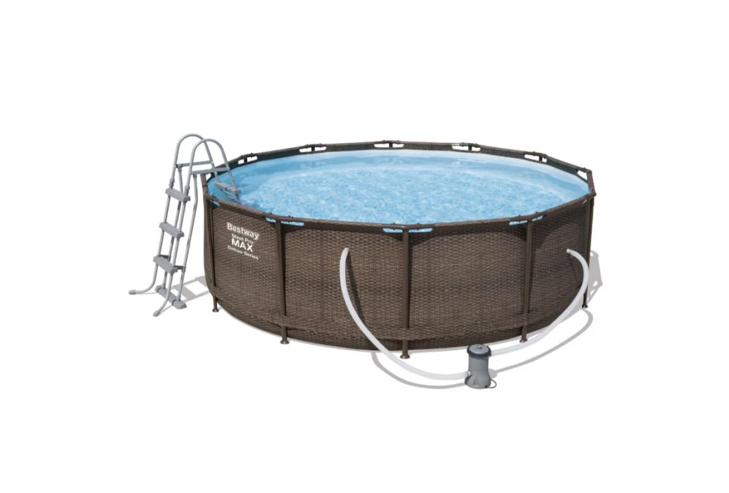 Bestway Steel Pro Max Rotan Zwembad | Ø 366 X 100 Cm 2 Bestway Steel Pro Max Rotan Zwembad | Ø 366 X 100 Cm - Afbeelding 2