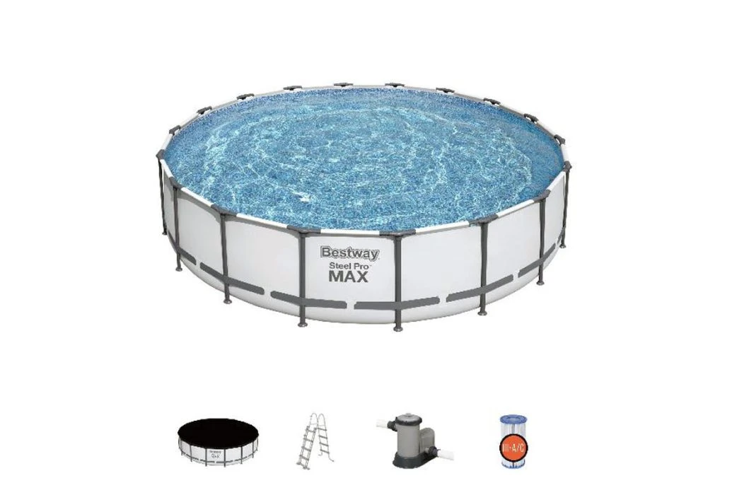 Bestway Steel Pro Max Zwembad | Ø 549 X 122 Cm 5 Bestway Steel Pro Max Zwembad | Ø 549 X 122 Cm - Afbeelding 5