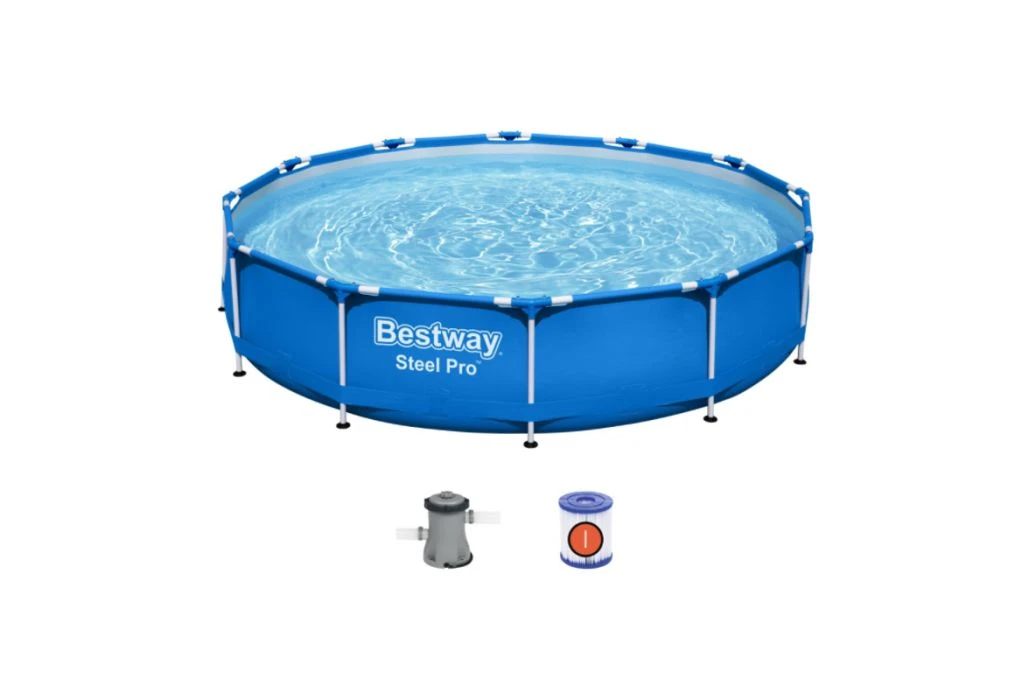 Bestway Steel Pro Zwembad | Ø 366 X 76 Cm 2 Bestway Steel Pro Zwembad | Ø 366 X 76 Cm - Afbeelding 2