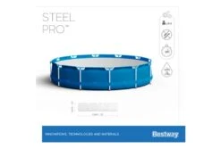 Bestway Steel Pro Zwembad | Ø 366 X 76 Cm 7 Bestway Steel Pro Zwembad | Ø 366 X 76 Cm -Bestway Zwembaden Winkel bestway steel pro zwembad 366 x 76 cm opzetten