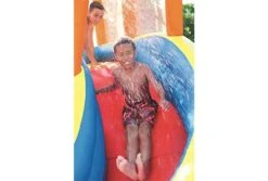 Bestway Waterpark Hurricane Tunnel Blast -Bestway Zwembaden Winkel bestway waterpark turbo splash water zone glijbaan met sproeier