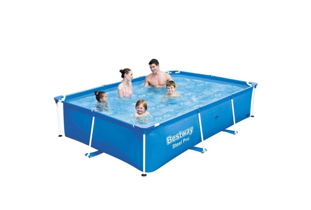 Bestway Steel Pro Zwembad | 259 X 170 X 61 Cm 2 Bestway Steel Pro Zwembad | 259 X 170 X 61 Cm - Afbeelding 2
