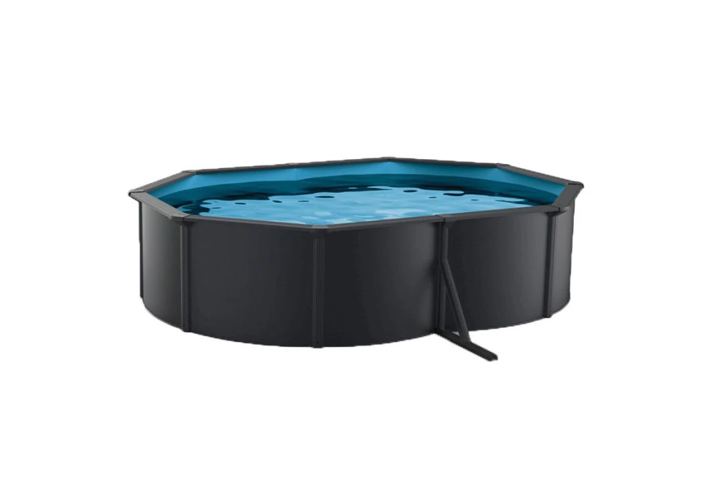 Blue Bay Guernsey Metalen Zwembad | 490 X 360 X 120 Cm 1 Blue Bay Guernsey Metalen Zwembad | 490 X 360 X 120 Cm
