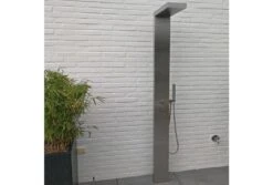 LB Buitendouche Arcus Mix | RVS 304 -Bestway Zwembaden Winkel buitendouche arcus sfeer 2