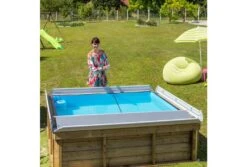 BWT Houten Kinderzwembad | 200 X 200 X 64 Cm -Bestway Zwembaden Winkel bwt houten kinderzwembad open