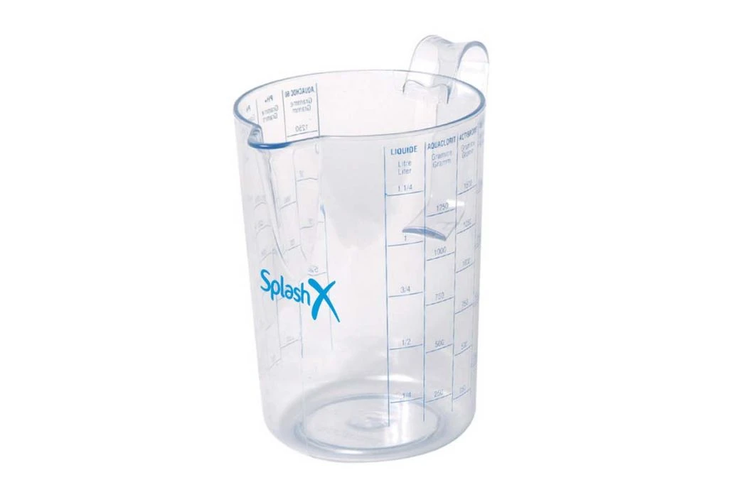 Splash-X Doseerbeker Voor Zwembadchemicaliën 1 Splash-X Doseerbeker Voor Zwembadchemicaliën