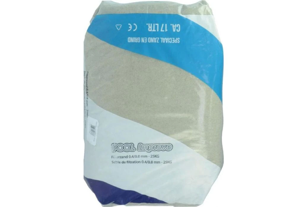 Splash-X Filterzand 0.4 - 0.8 Mm, Zak 25 Kg 2 Splash-X Filterzand 0.4 - 0.8 Mm, Zak 25 Kg - Afbeelding 2