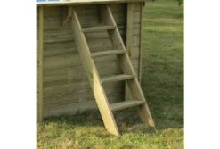 GRE Gré Houten Zwembad Loire | 620 X 420 X 133 Cm -Bestway Zwembaden Winkel gr houten zwembad loire trap 1