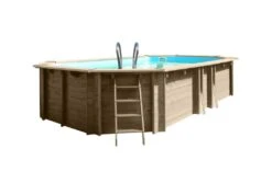 GRE Gré Houten Zwembad Normandië | 620 X 395 X 136 Cm