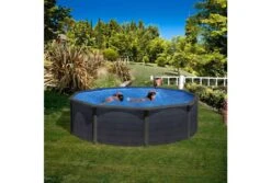 GRE Gré Stalenwand Zwembad Rond Kea | Ø 460 X 120 Cm 10 GRE Gré Stalenwand Zwembad Rond Kea | Ø 460 X 120 Cm -Bestway Zwembaden Winkel gre kea metachtergrod 1