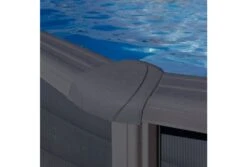 GRE Gré Stalenwand Zwembad Rond Kea | Ø 460 X 120 Cm 12 GRE Gré Stalenwand Zwembad Rond Kea | Ø 460 X 120 Cm -Bestway Zwembaden Winkel gre kea rand detail