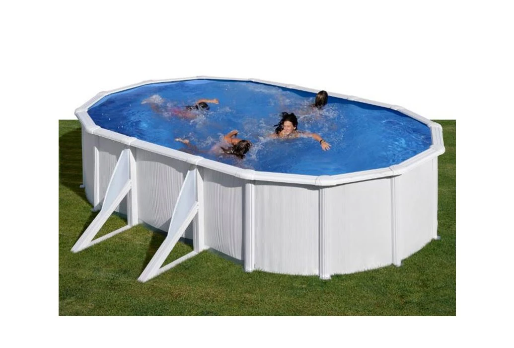 GRE Gré Stalenwand Zwembad Fidji | 730 X 375 X 120cm 2 GRE Gré Stalenwand Zwembad Fidji | 730 X 375 X 120cm - Afbeelding 2