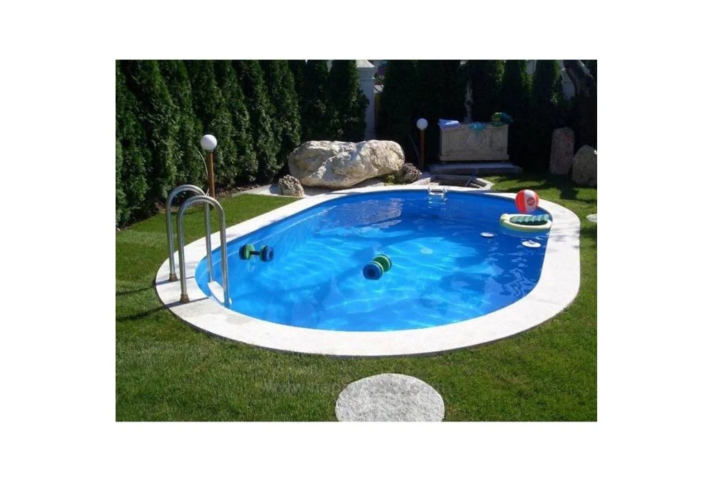 Happy Pool Metalen Zwembad | 714 X 400 X 135cm 1 Happy Pool Metalen Zwembad | 714 X 400 X 135cm
