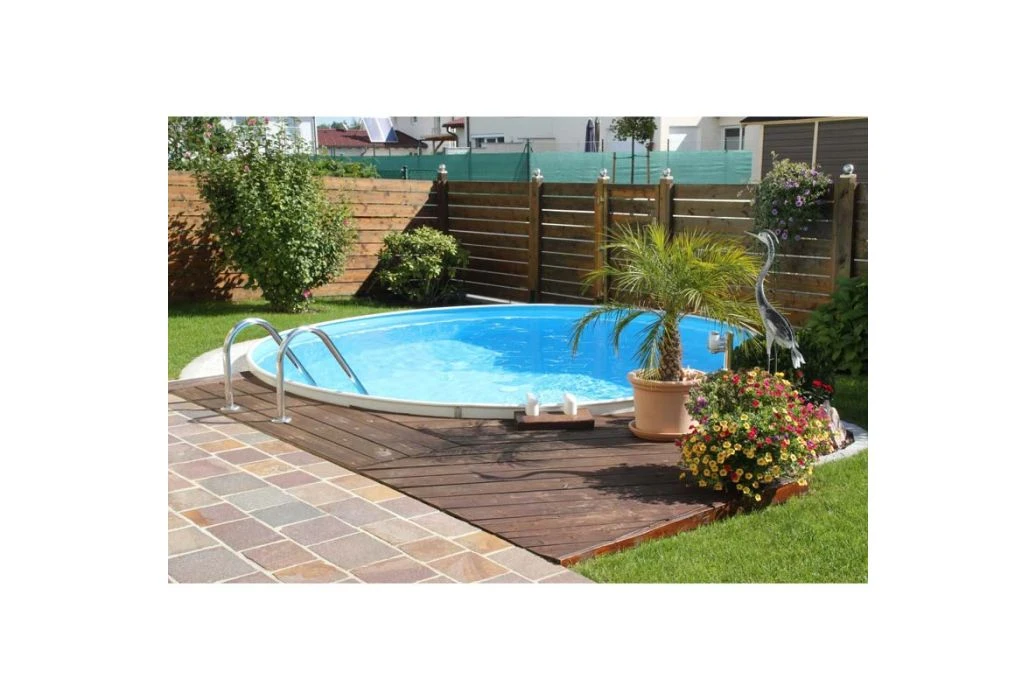 Happy Pool Metalen Zwembad | Ø 400cm X 150cm 2 Happy Pool Metalen Zwembad | Ø 400cm X 150cm - Afbeelding 2