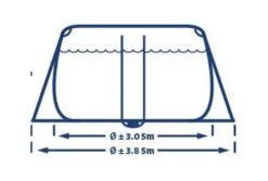 Intex Prism Frame Zwembad | 610 X 305 X 122cm Complete Set 9 Intex Prism Frame Zwembad | 610 X 305 X 122cm Complete Set -Bestway Zwembaden Winkel intex 610 x 305 x 122cm inhoud breed
