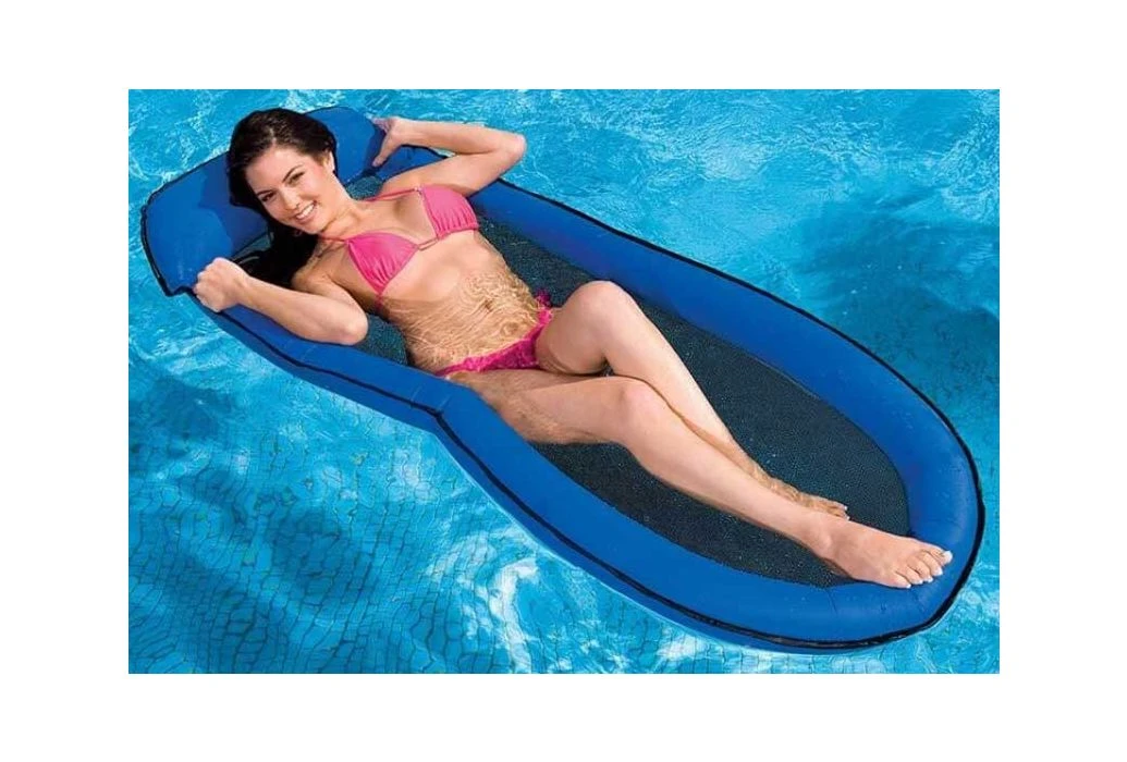 Intex Mesh Mats Waterhangmat | Blauw 2 Intex Mesh Mats Waterhangmat | Blauw - Afbeelding 2