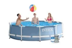 Intex Prism Frame Zwembad | 366 X 76cm Met Pomp 5 Intex Prism Frame Zwembad | 366 X 76cm Met Pomp -Bestway Zwembaden Winkel intex prism frame zwembad 305 x 76cm met pomp 1