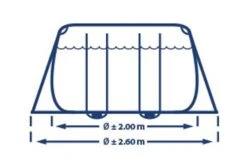 Intex Prism Frame Zwembad | 400 X 200 X 100cm Met Pomp En Trap 11 Intex Prism Frame Zwembad | 400 X 200 X 100cm Met Pomp En Trap -Bestway Zwembaden Winkel intex prism frame zwembad 400 x 200 x 100cm met pomp en trap breedte