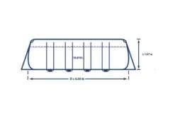 Intex Prism Frame Zwembad | 488 X 244 X 107cm Complete Set 9 Intex Prism Frame Zwembad | 488 X 244 X 107cm Complete Set -Bestway Zwembaden Winkel intex prism frame zwembad 488 x 244 x 107cm complete set lengte