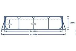 Intex Zwembad Metal Frame | 450 X 220 X 84cm -Bestway Zwembaden Winkel intex zwembad klein frame 450 x 220 x 84cm zwembadcompleet kopie