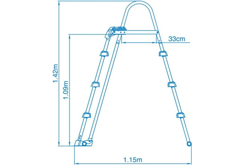 Intex Zwembadtrap | 107 Cm 2 Intex Zwembadtrap | 107 Cm - Afbeelding 2