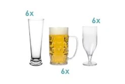 Splash-X Kunststof Glazen Bierpakket Heinz | 18 Stuks