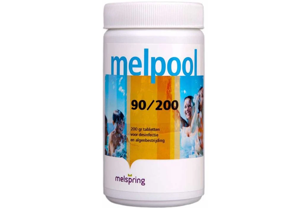 Melpool Chloortabletten 90/200grams 1kg 1 Melpool Chloortabletten 90/200grams 1kg