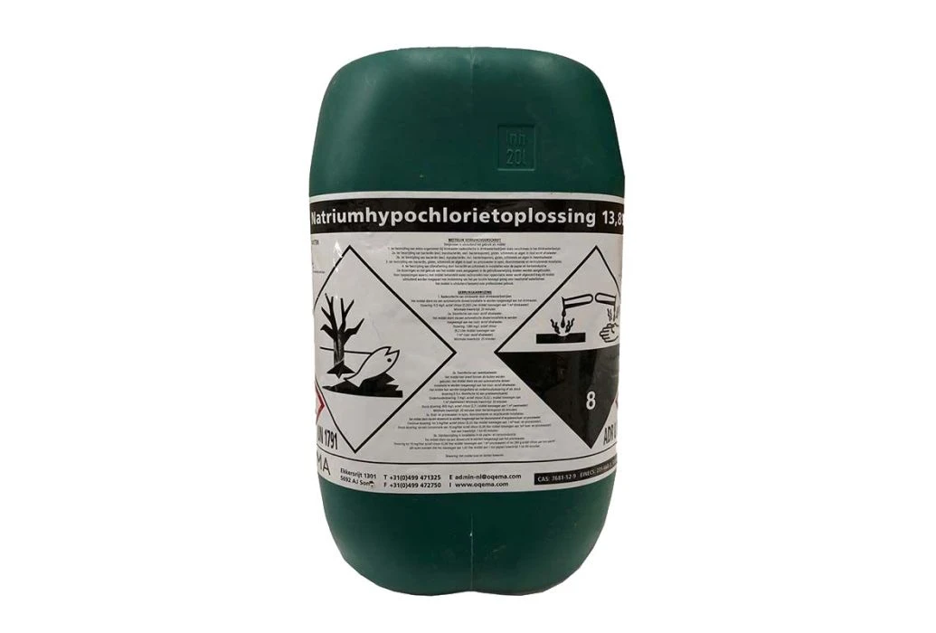 Oqema Vloeibaar Zwembadchloor 20 Liter 1 Oqema Vloeibaar Zwembadchloor 20 Liter