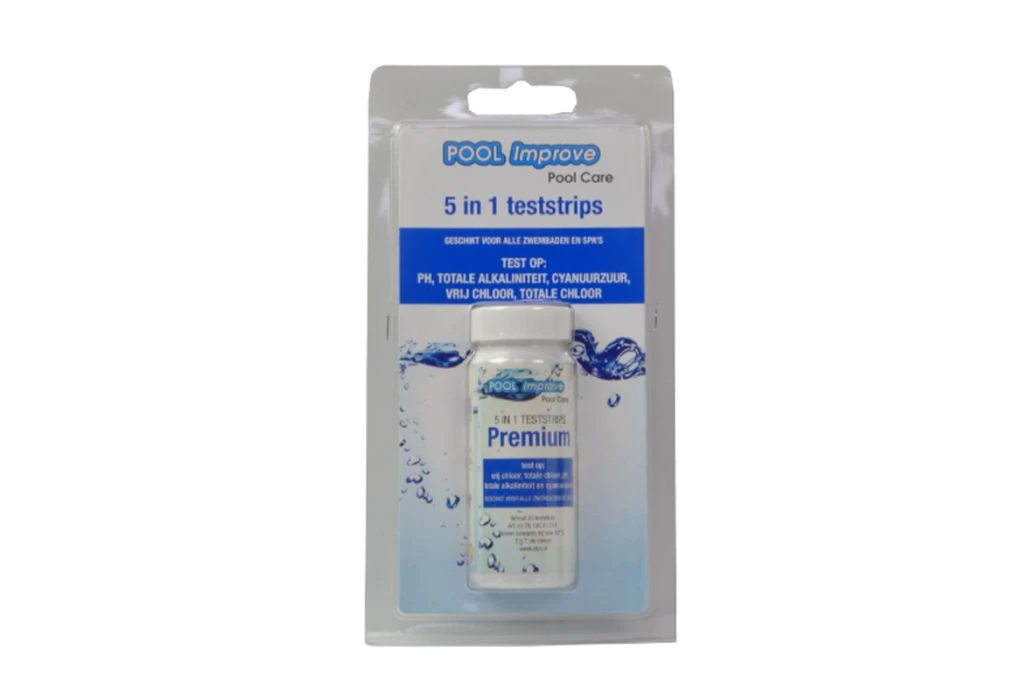 Pool Improve 5-in-1 Teststrips 2 Pool Improve 5-in-1 Teststrips - Afbeelding 2