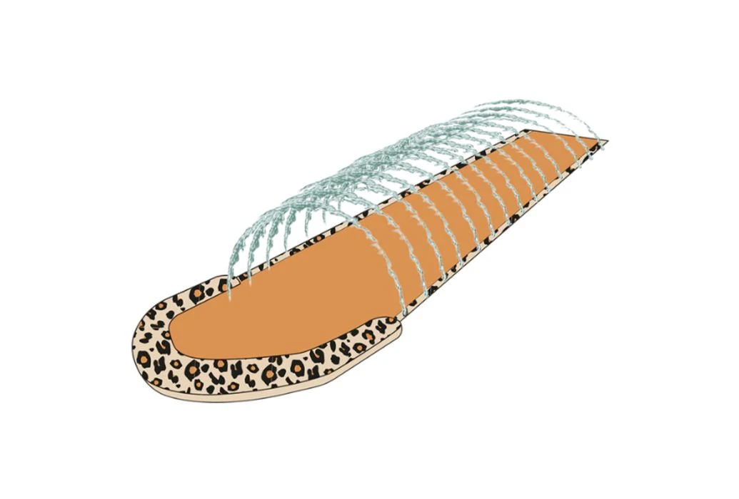 Swim Essentials Buikschuifbaan Panterprint 1 Swim Essentials Buikschuifbaan Panterprint